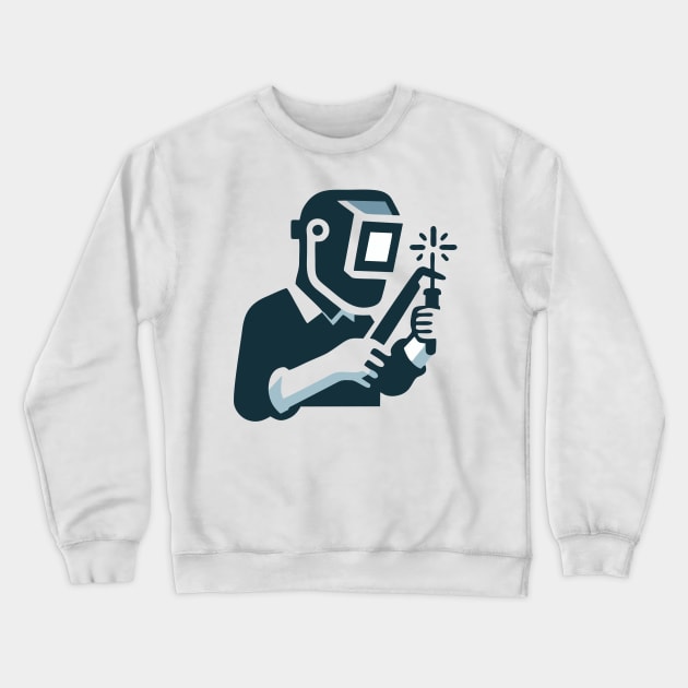 welder Crewneck Sweatshirt by artoriaa